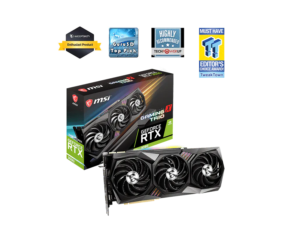 MSI GeForce RTX 3090 GAMING X TRIO 24G
