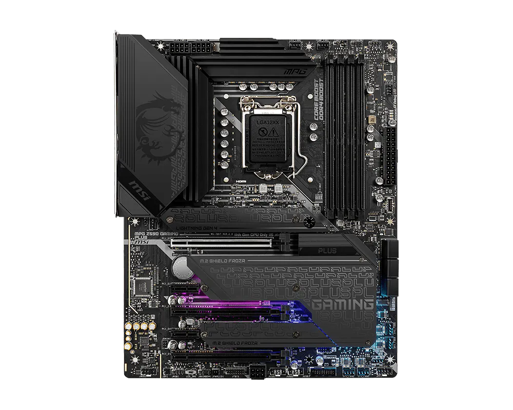 マザーボード MSI Z590gaming Plus/i9-10900K/GSkill32gb マザーボード