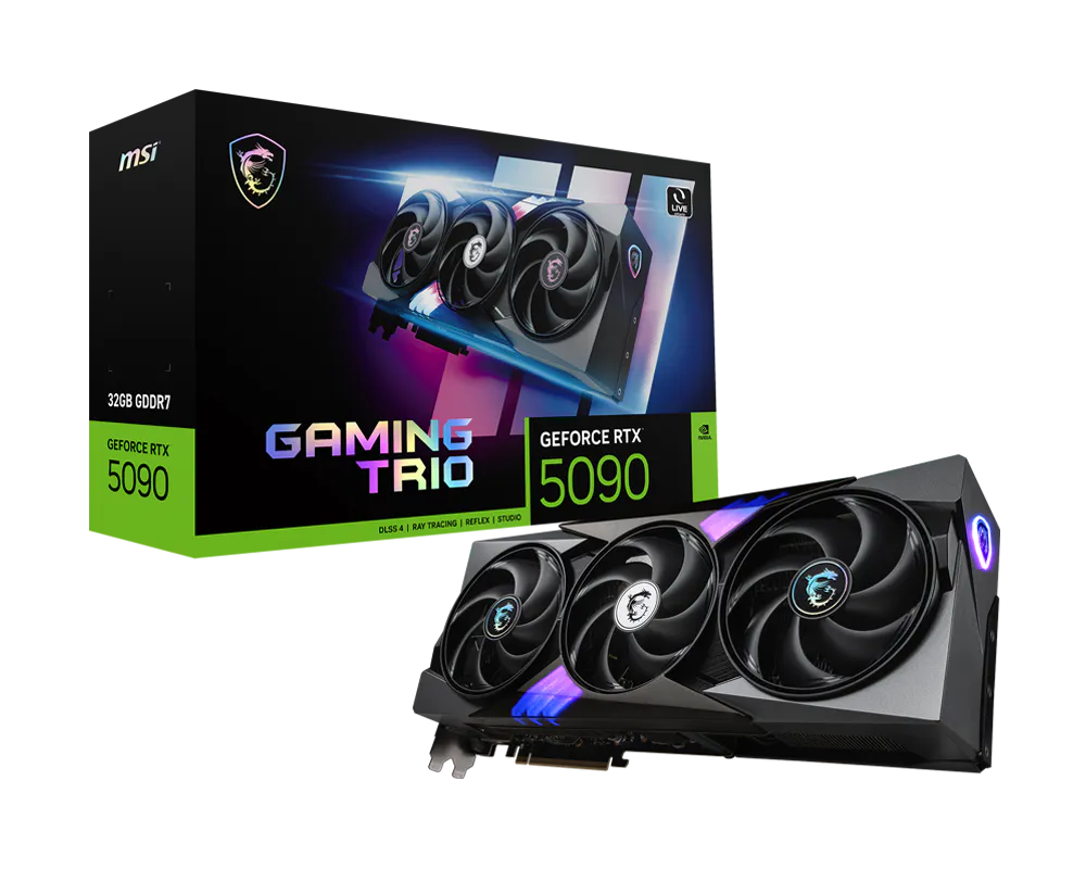 MSI GeForce RTX™ 5090 32G GAMING TRIO