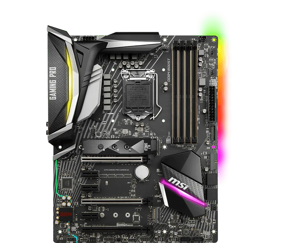 Z370 GAMING PRO CARBON AC | Motherboard - The world leader in