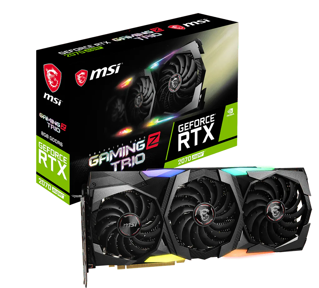 GeForce RTX 2070 SUPER GAMING Z TRIO