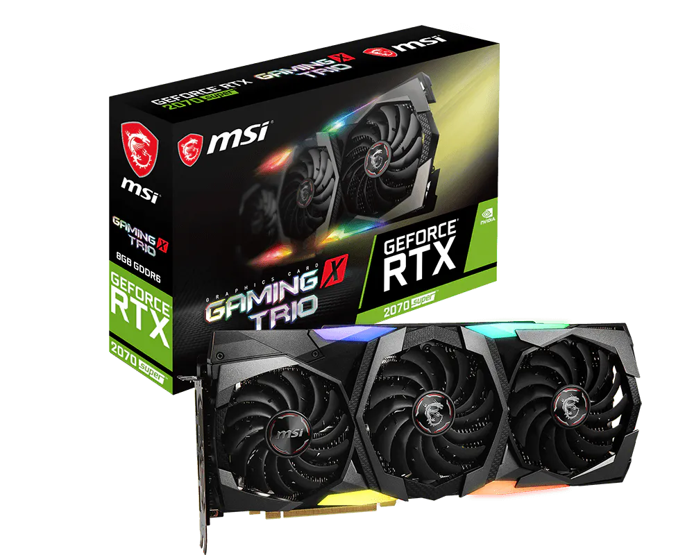グラフィックボード・グラボ・ビデオカード MSI GeForce RTX2070Super