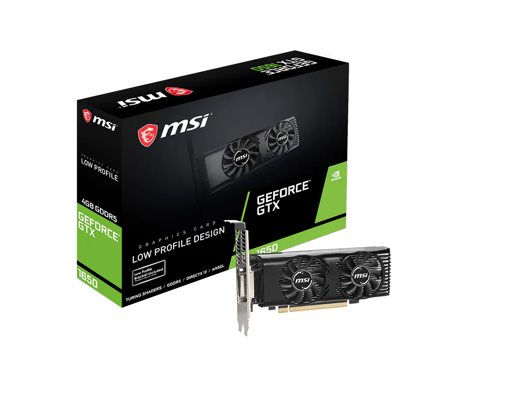 GeForce GTX 1650 4GT LP V1
