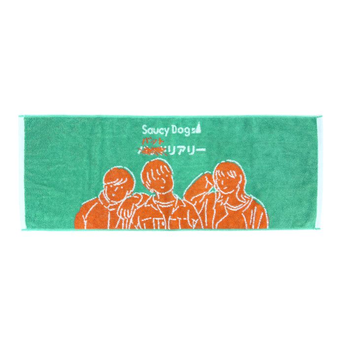 商品詳細ページ | Saucy Dog Online Shop | バットリアリー フェイスタオル