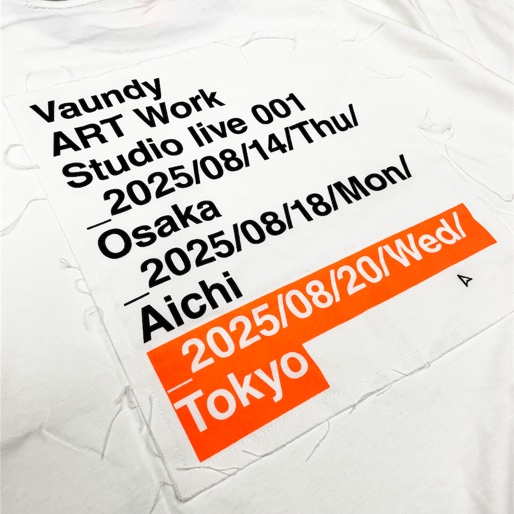 商品詳細ページ | Vaundy ONLINE STORE | Vaundy ART Work Studio live