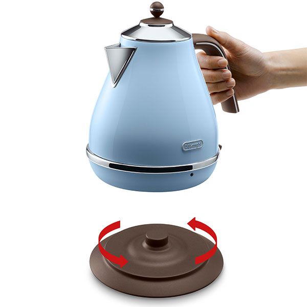 デロンギ アイコナ電気ケトル1L アズーロブルー （R3305） | イオン