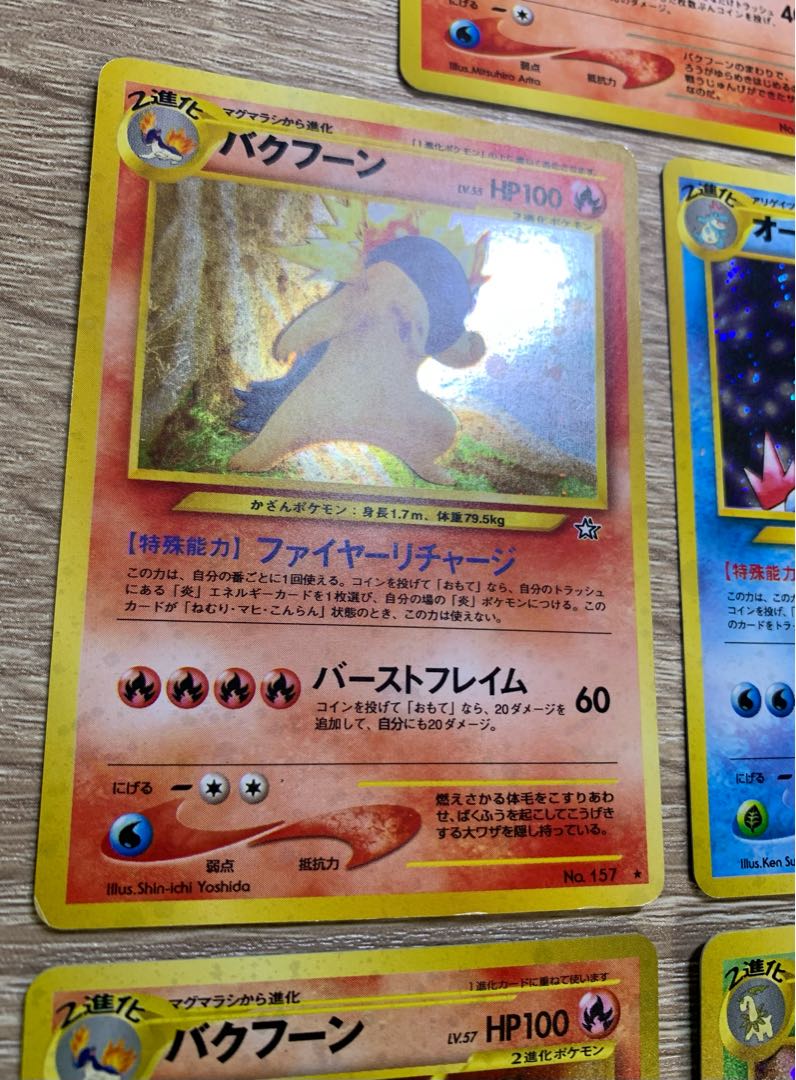 わるいバクフーン/わるいオーダイル/メガニウム&オーダイル&バクフーン