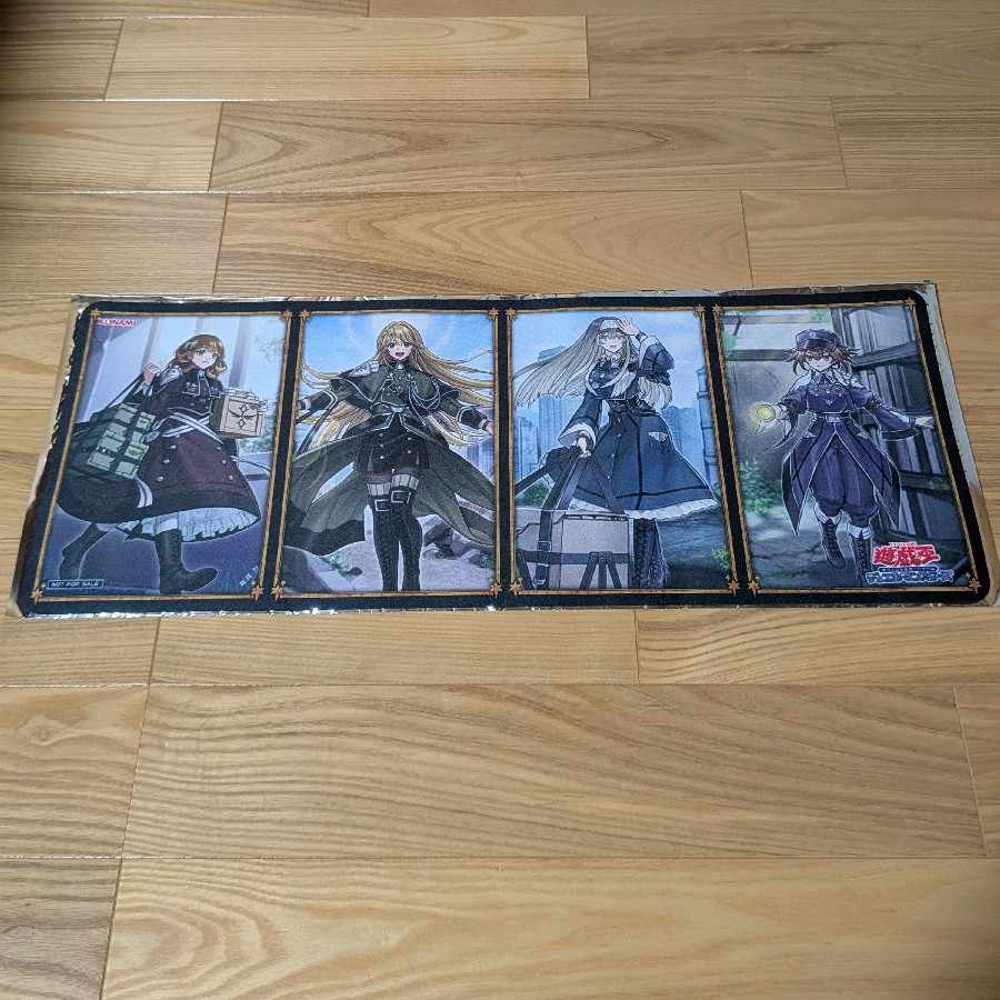 遊戯王】プレイマット(ハーフサイズ)+デッキケース『エクソシスター