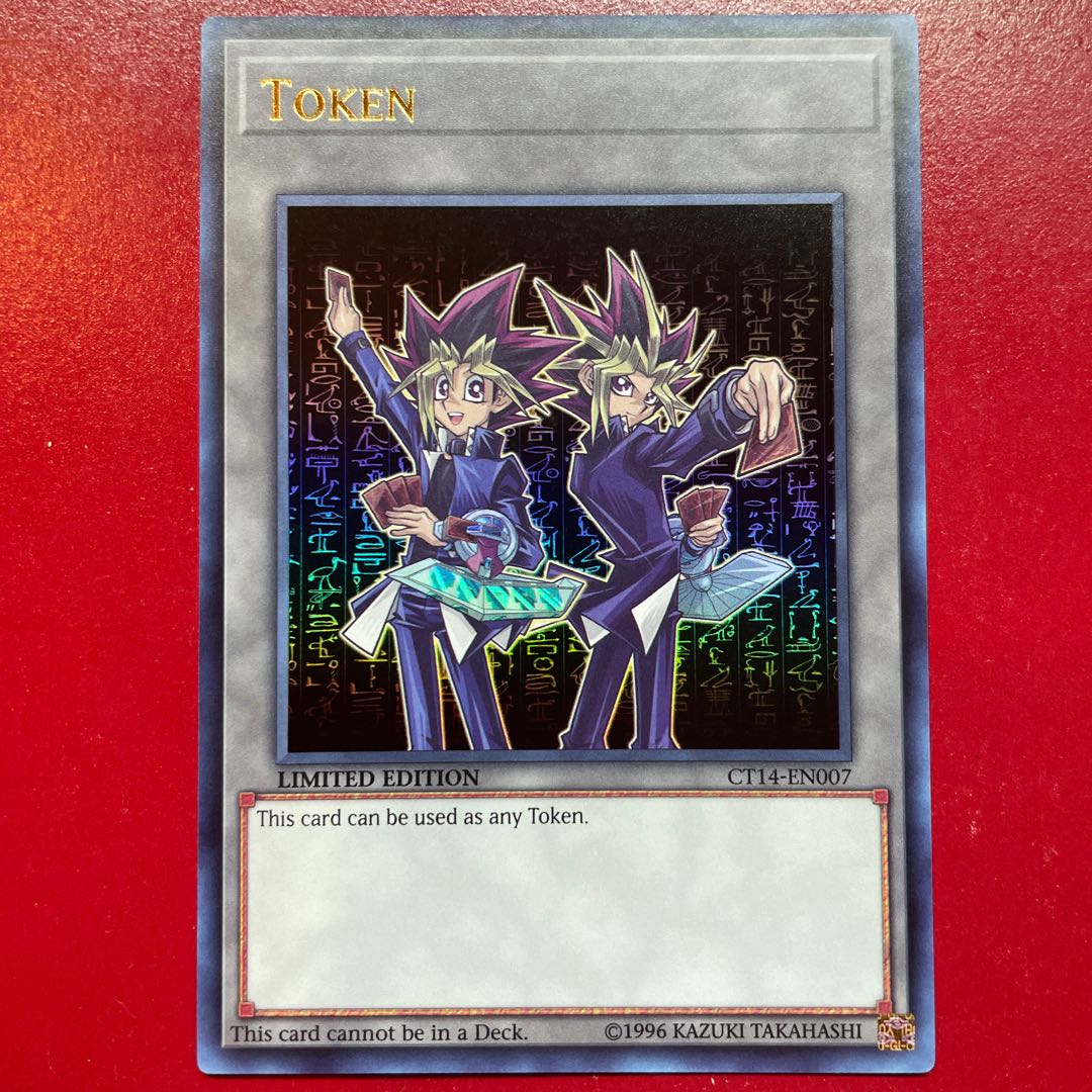 遊戯王 トークン (武藤遊戯 & 闇遊戯)【CT14】ウルトラ 1枚の通販 KK