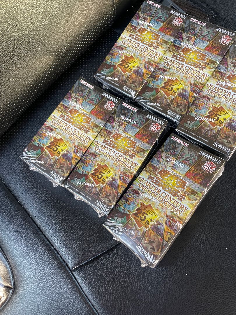6box】遊戯王 QUARTER CENTURY ART COLLECTION