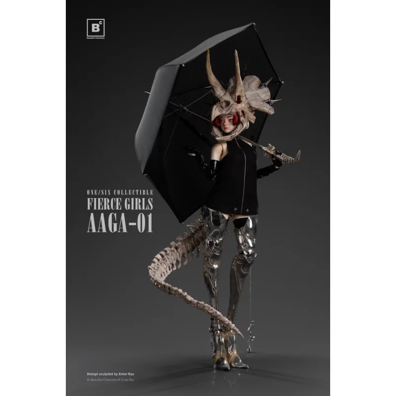 Fierce Girls Aaga-01 Bone Girl / Triceratops Beautiful Chemistry