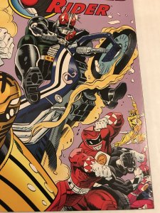 Saban's MASKED RIDER #1: Marvel 2/96 NM- Rare Newsstand Variant