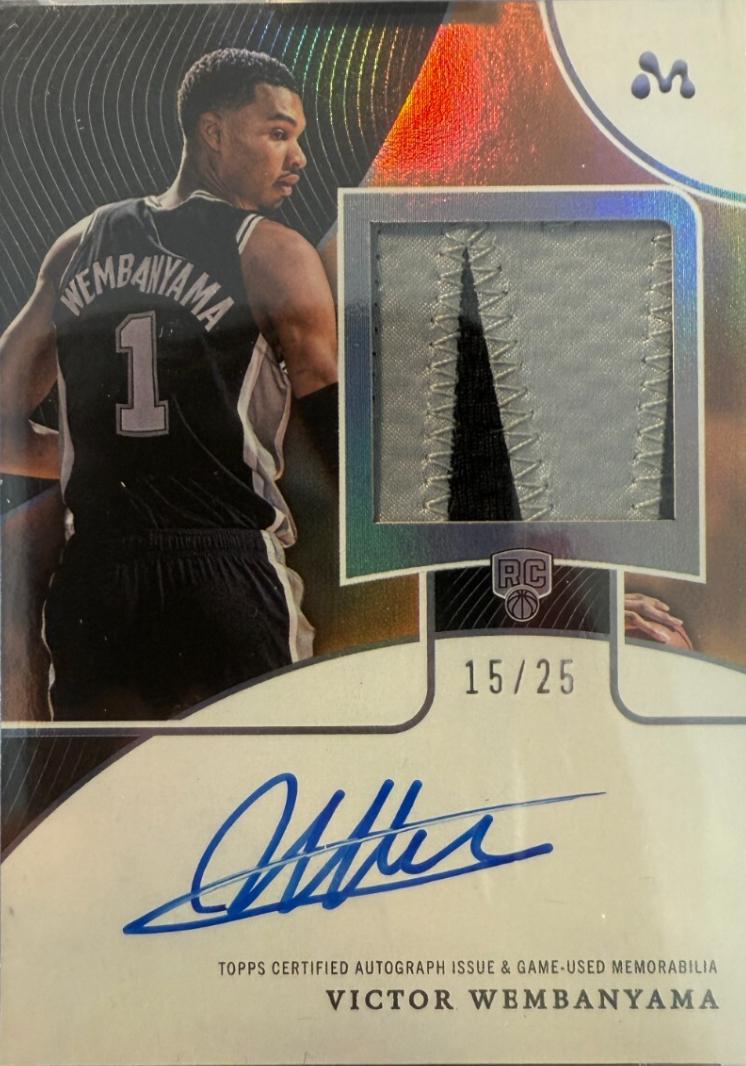Victor Wembanyama [Orange] #WAR-10 Prices | 2023 Topps Mercury