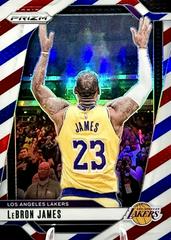 LeBron James [Red White Blue] #130 Prices | 2024 Panini Prizm