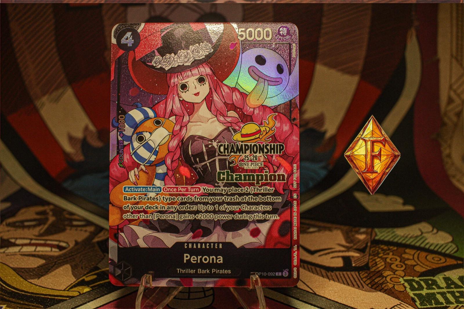 英語版】ペローナChampion CS25-26 英語版】ペローナ チャンピオン