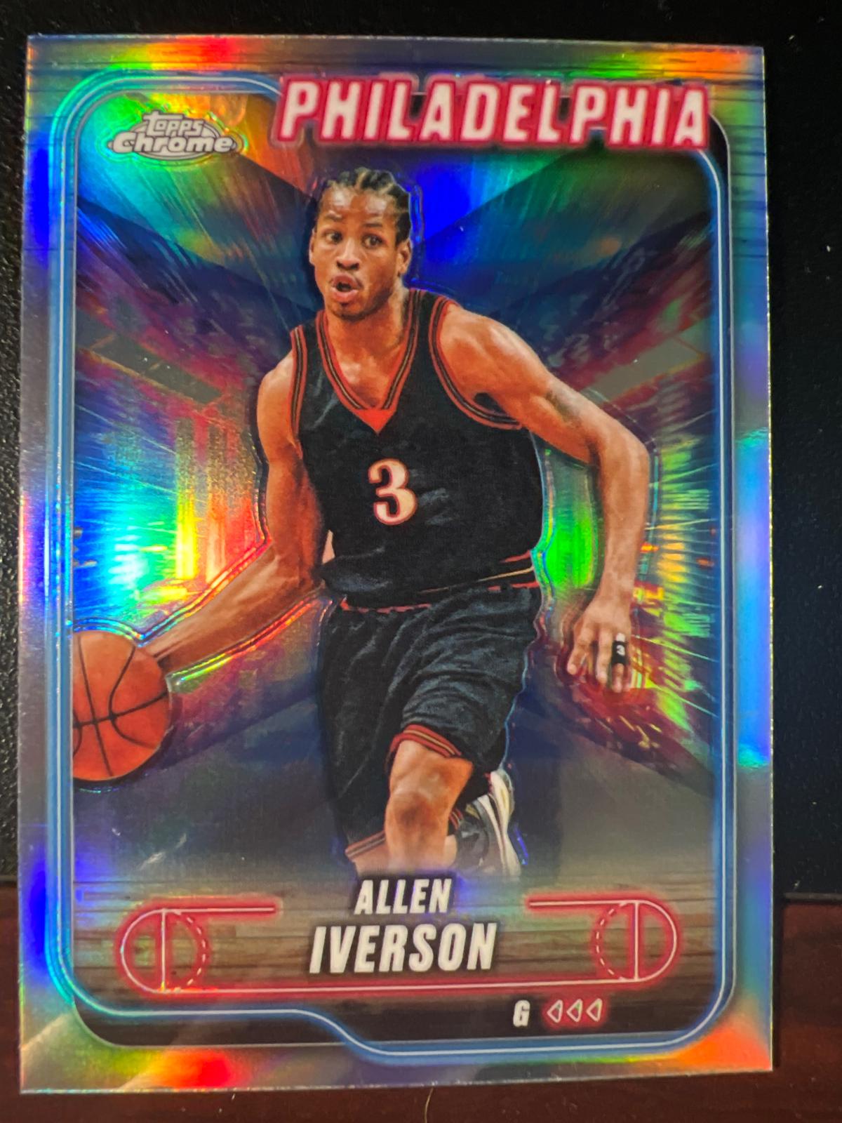 Allen Iverson [Refractor] #94 Prices | 2024 Topps Chrome