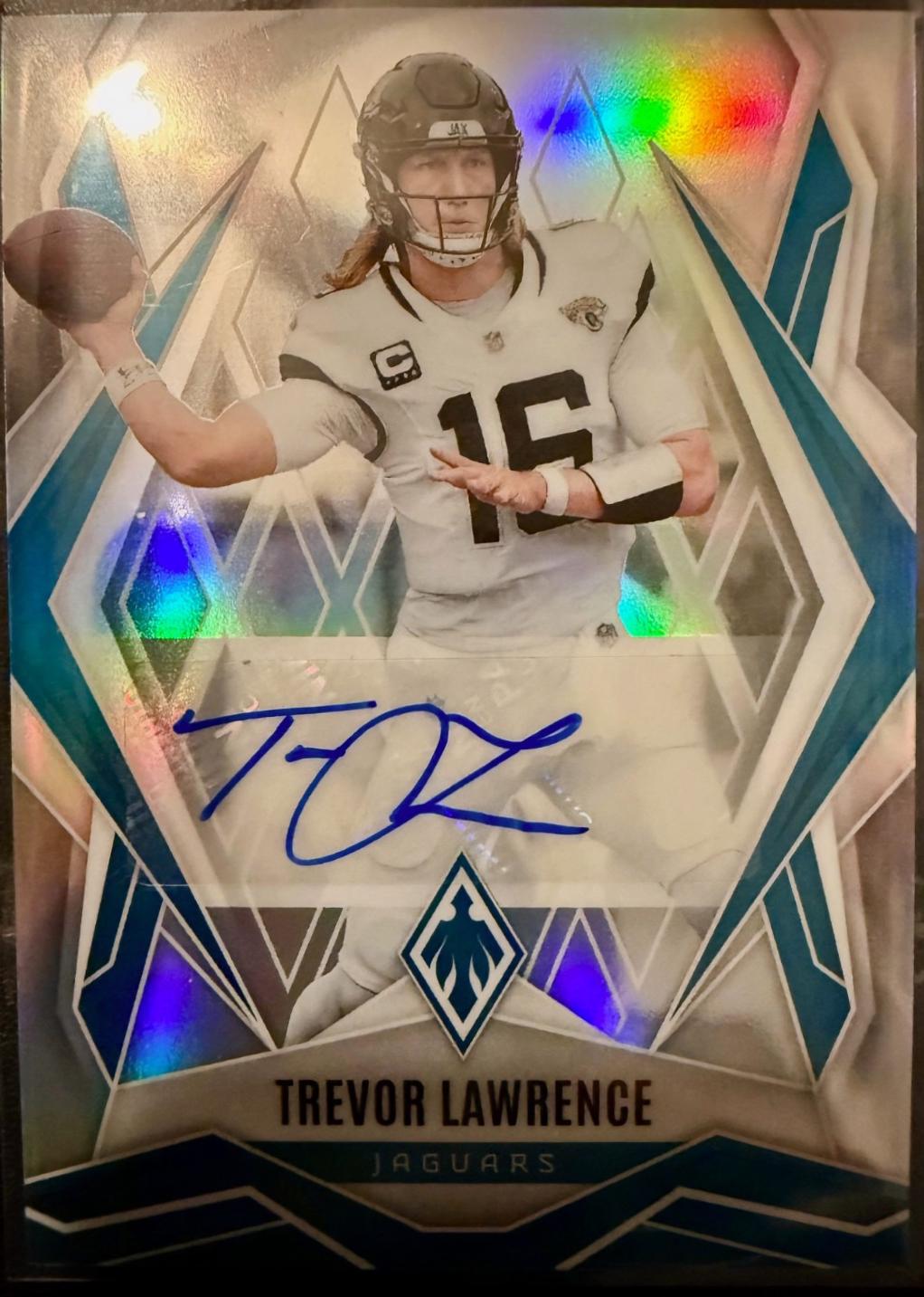 Trevor Lawrence [Silver Autograph] #15 Prices | 2025 Panini