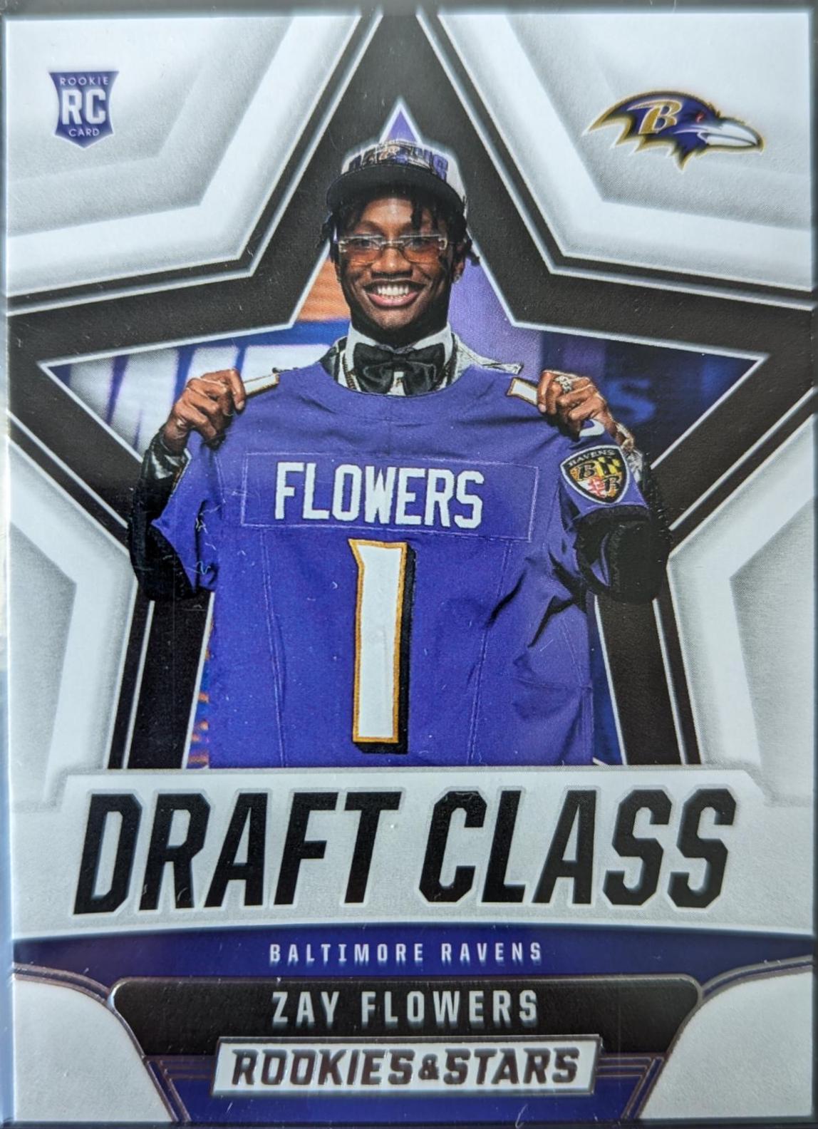 Zay Flowers #DC-20 Prices [Rookie] | 2023 Panini Rookies & Stars