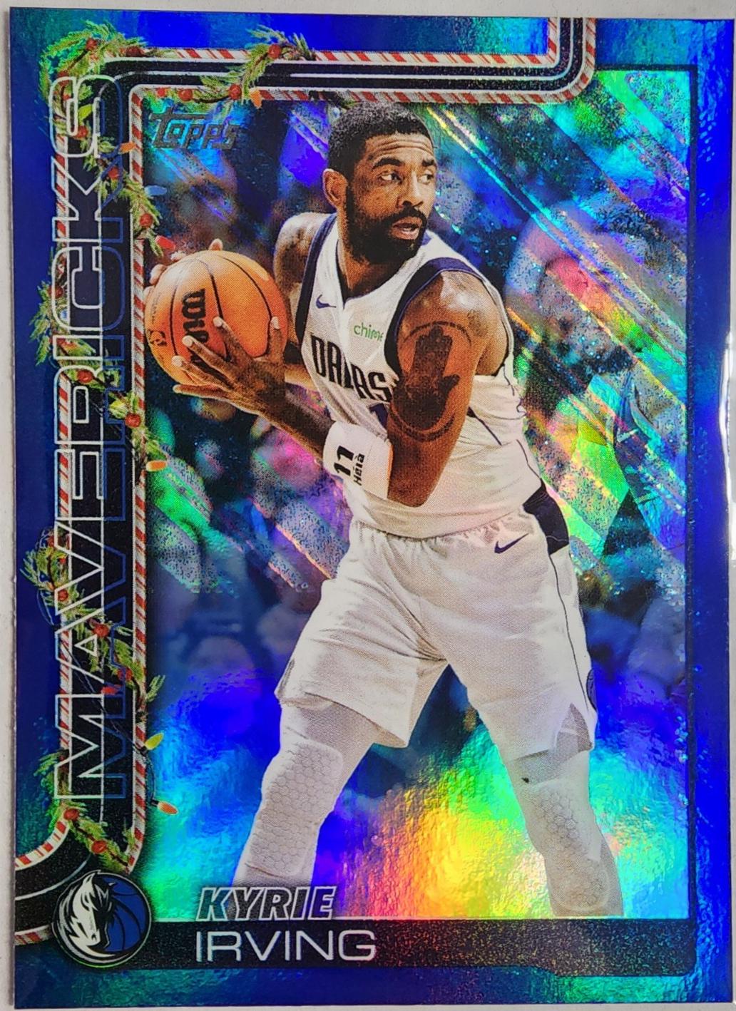 Kyrie Irving [Blue Metallic Glitter] #H135 Prices | 2025 Topps