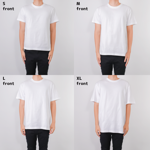 右往左往（ハイクオリティーTシャツ）|デザインTシャツ通販【Tシャツ