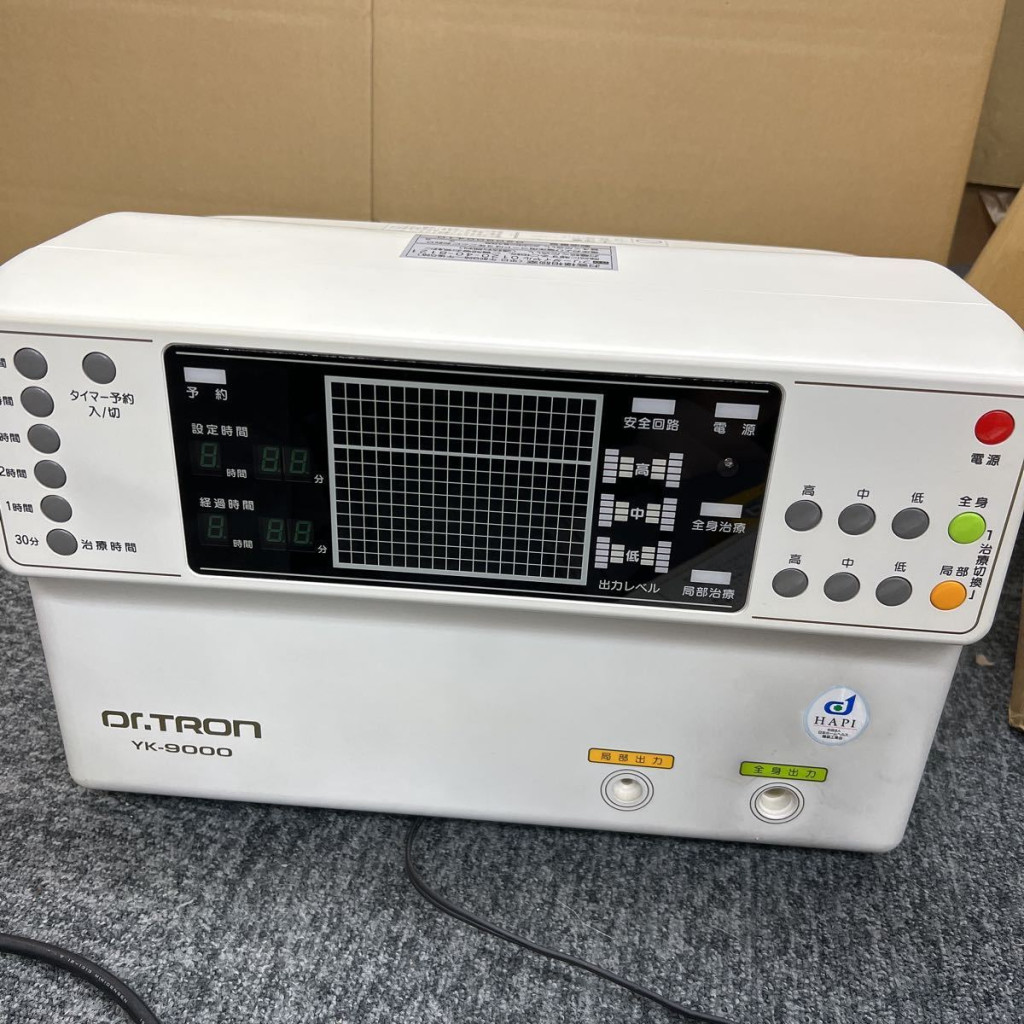 Dr.TRON ドクタートロン YK-9000 電子治療器 家庭用電位治療器 買取
