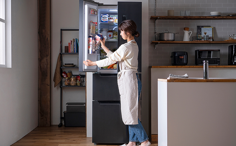 冷蔵庫 320L 大型 ファン式 冷凍冷蔵庫 IRSN-32A-B アイリスオーヤマ