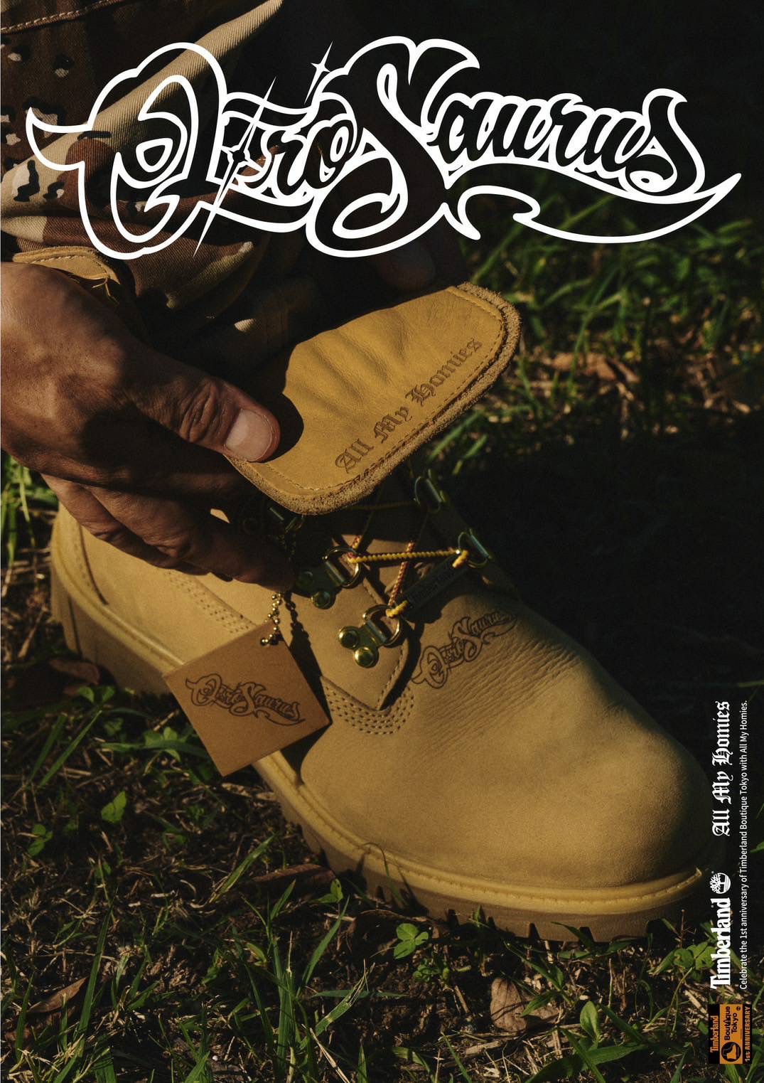 ZORN、OZROSAURUSを擁する〈All My Homies〉が〈Timberland〉と再びコラボ