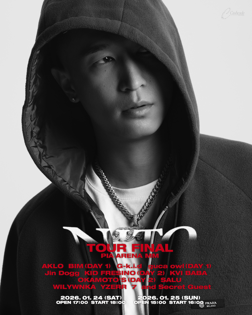 KEIJU、ぴあアリーナMM 2days公演の第2弾ゲスト発表でBIM、guca owl