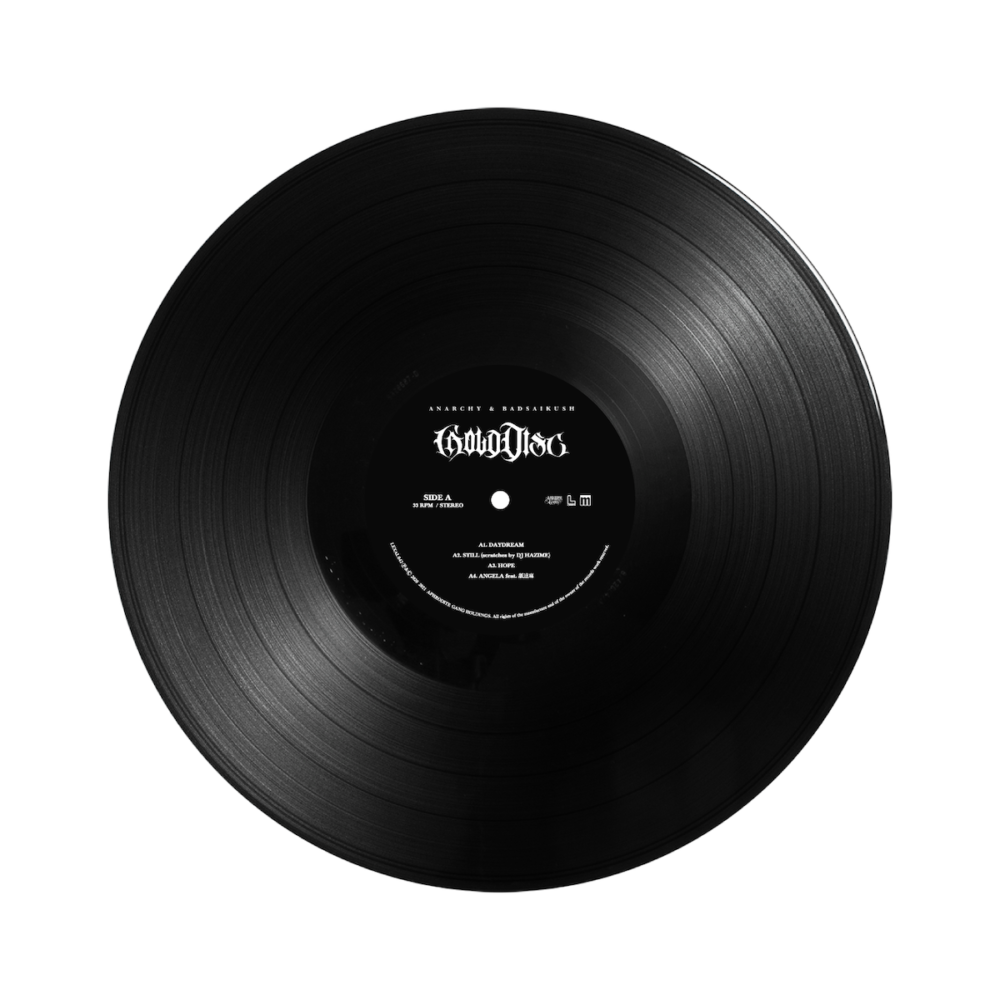 ANARCHYとBADSAIKUSHによるコラボEP『GOLD DISC』がアナログ化 全曲