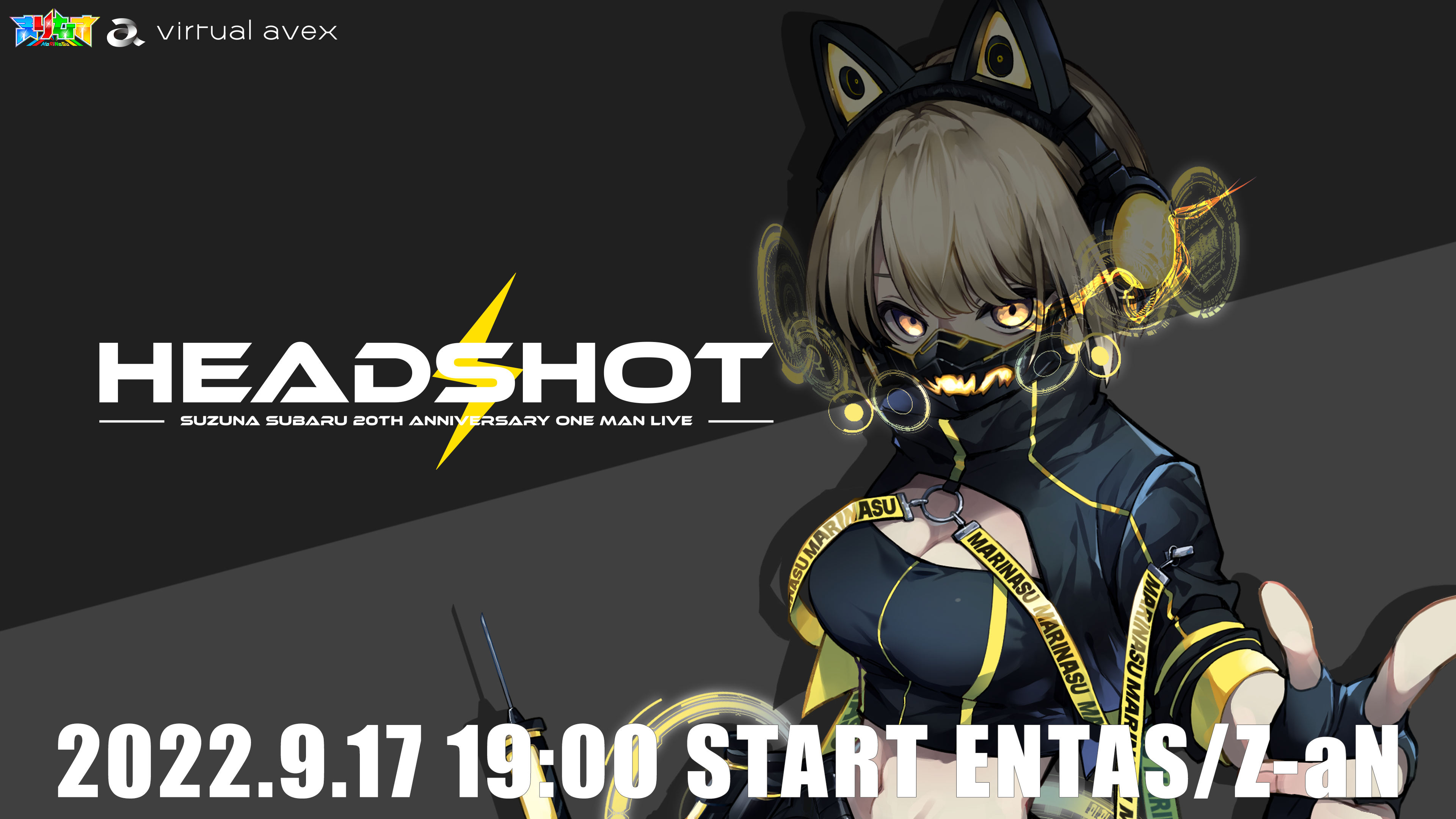 鈴鳴すばる20th Anniversary ONE-MAN Live「HEADSHOT」 - Z-aN