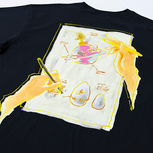 King & Prince POP-UP STORE 2024 Re:ERA イラストTシャツ 黒【グッズ