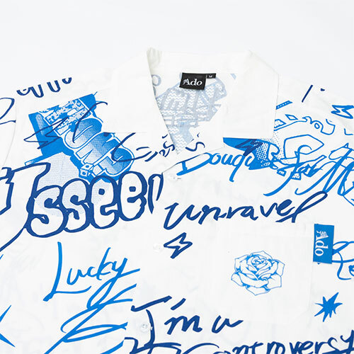 Ado 5th Anniversary POPUP-STORE オープンカラーシャツ【グッズ
