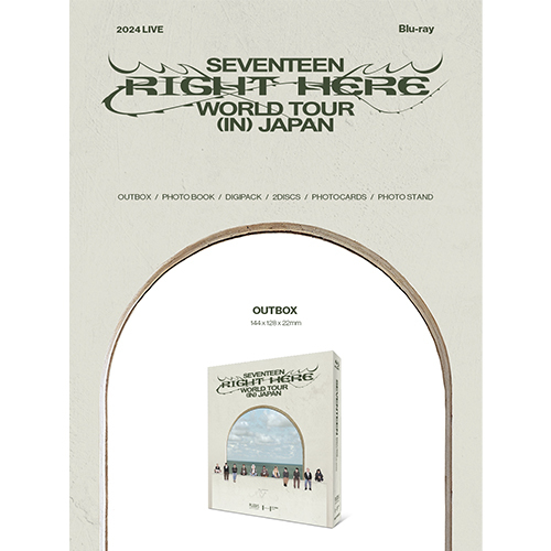 SEVENTEEN [RIGHT HERE] WORLD TOUR IN JAPAN【Blu-ray】 | SEVENTEEN