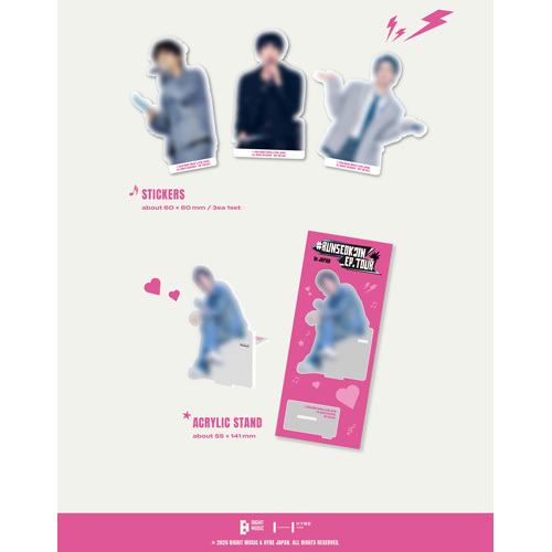 RUNSEOKJIN_EP.TOUR in JAPAN【Blu-ray】 | JIN | UNIVERSAL MUSIC