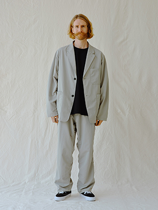 COMOLI / コモリ | シルクフリース 長袖クルー - Navy | 通販 - 正規