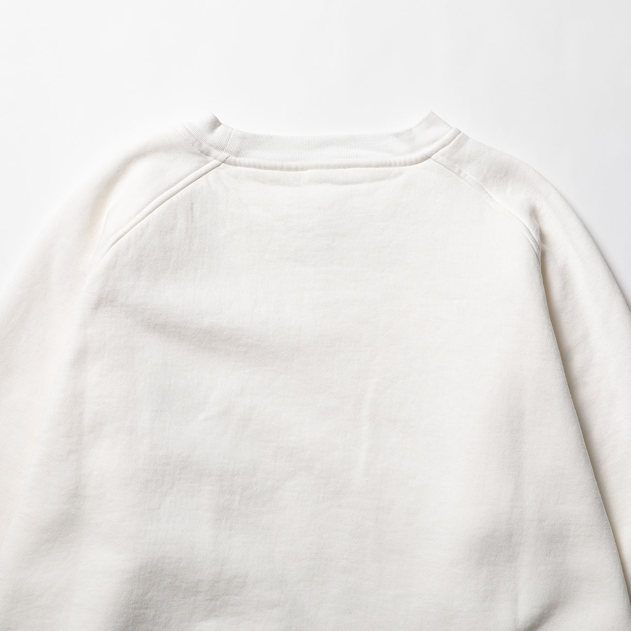 COMOLI / コモリ | コットン吊裏毛 クルーネック - White | 通販