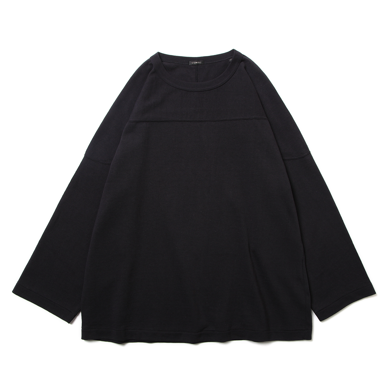 COMOLI / コモリ | フットボールTシャツ - Navy | 通販 - 正規取扱店