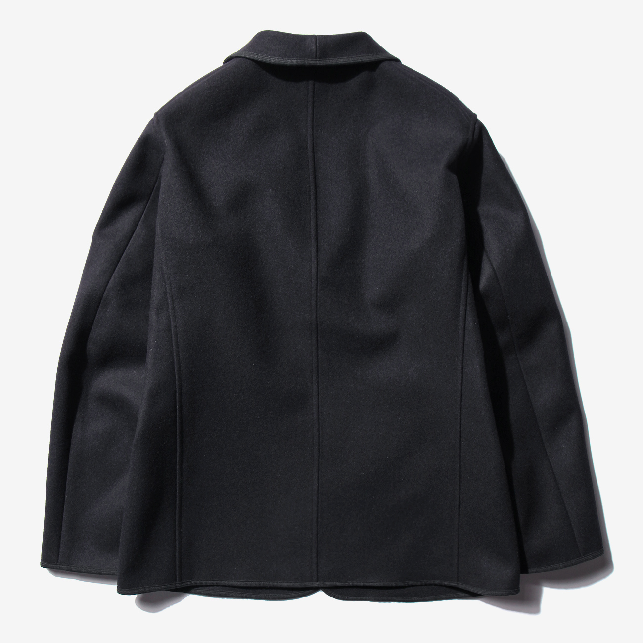 COMOLI / コモリ | メルトン スモーキング ジャケット - Navy | 通販