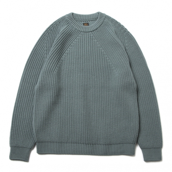BATONER / バトナー | SIGNATURE CREW NECK (メンズ) - Light Green