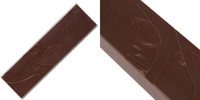 カカオバリー / チョコレートモールド「タブレット・オリジン30g」8取