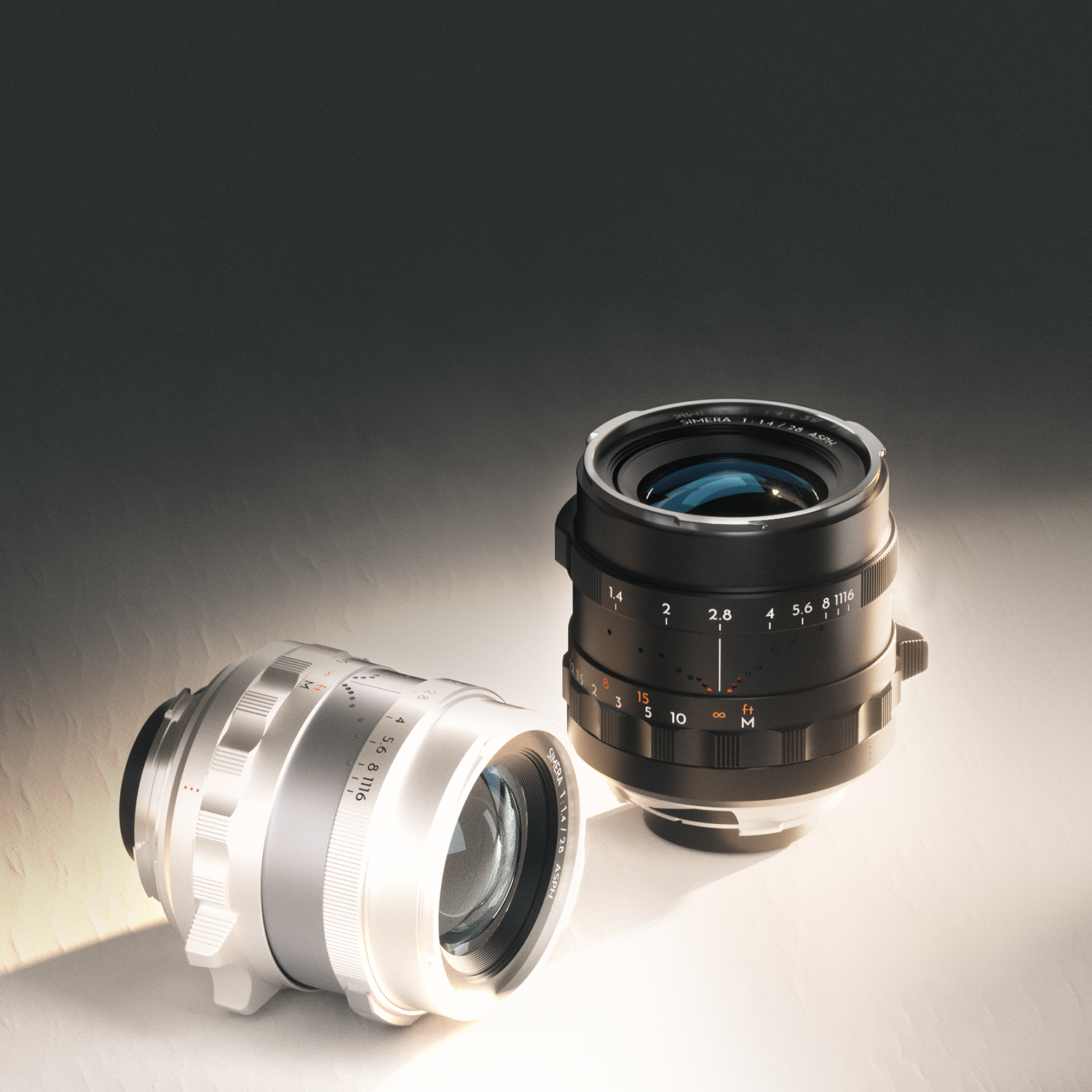 Simera 35mm Camera Lens F1.4 Large Aperture Manual Lenses for Z/E