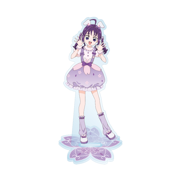 キミとアイドルプリキュア♪】さくらイースター アクリルスタンド 紫雨