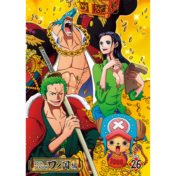 ONE PIECE ワンピース 20THシーズン ワノ国編 piece.26（DVD）: DVD