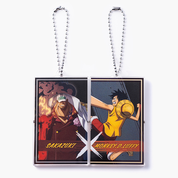 ワンピース】2024ライバルズ ニコイチアクリルキーホルダー MONKEY.D