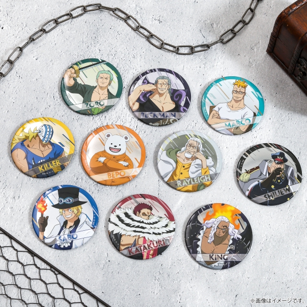 ワンピース】メタル缶バッジコレクション: 雑貨｜東映アニメーション