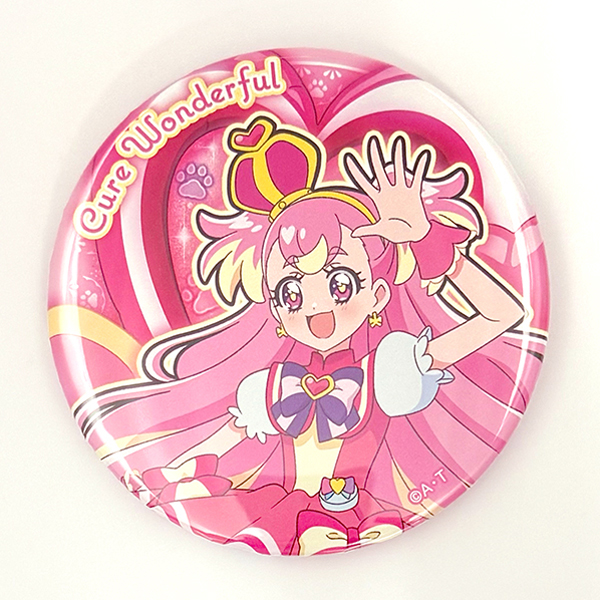 わんだふるぷりきゅあ！】バースデー缶バッジ（キュアワンダフル