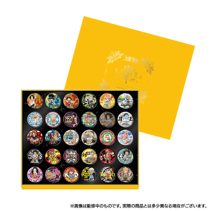 ワンピース 麦わらストア 海軍組織図缶バッジ フルコンプリートセット