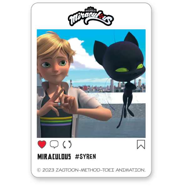 ミラキュラス】ブラインドクリアカード（全6種からランダム1個）: 雑貨