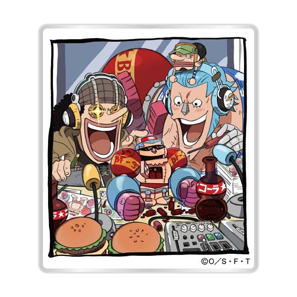 ワンピース】麦わらスペース トレーディングアクリルマグネット Vol.2