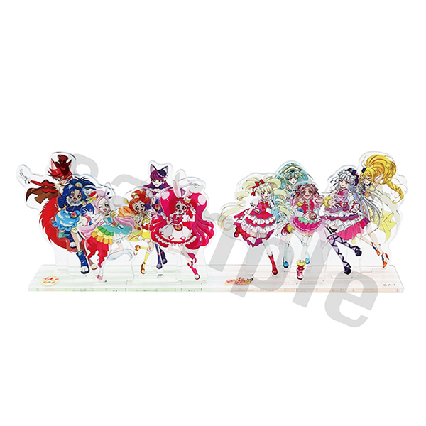 全プリキュア展】全キャラ アクリルジオラマ: 雑貨｜東映